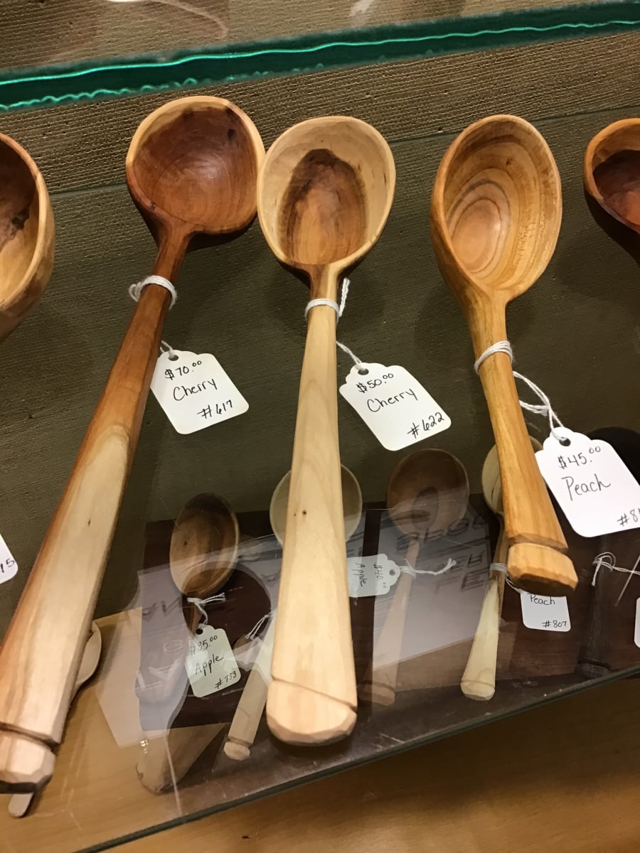 Cherry Wood Cooking Spoon #622 by Tad Kepley 