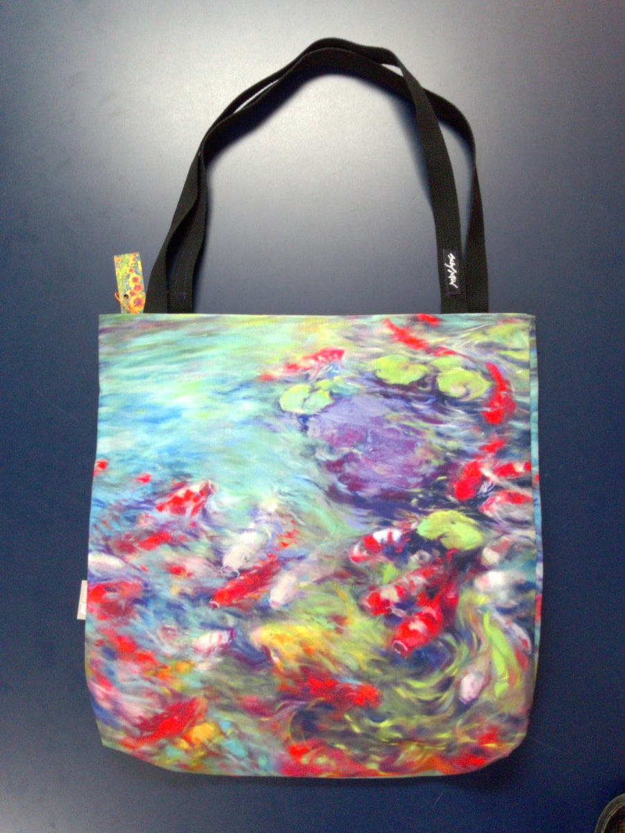Koi Party Tote by Sally Sutton 
