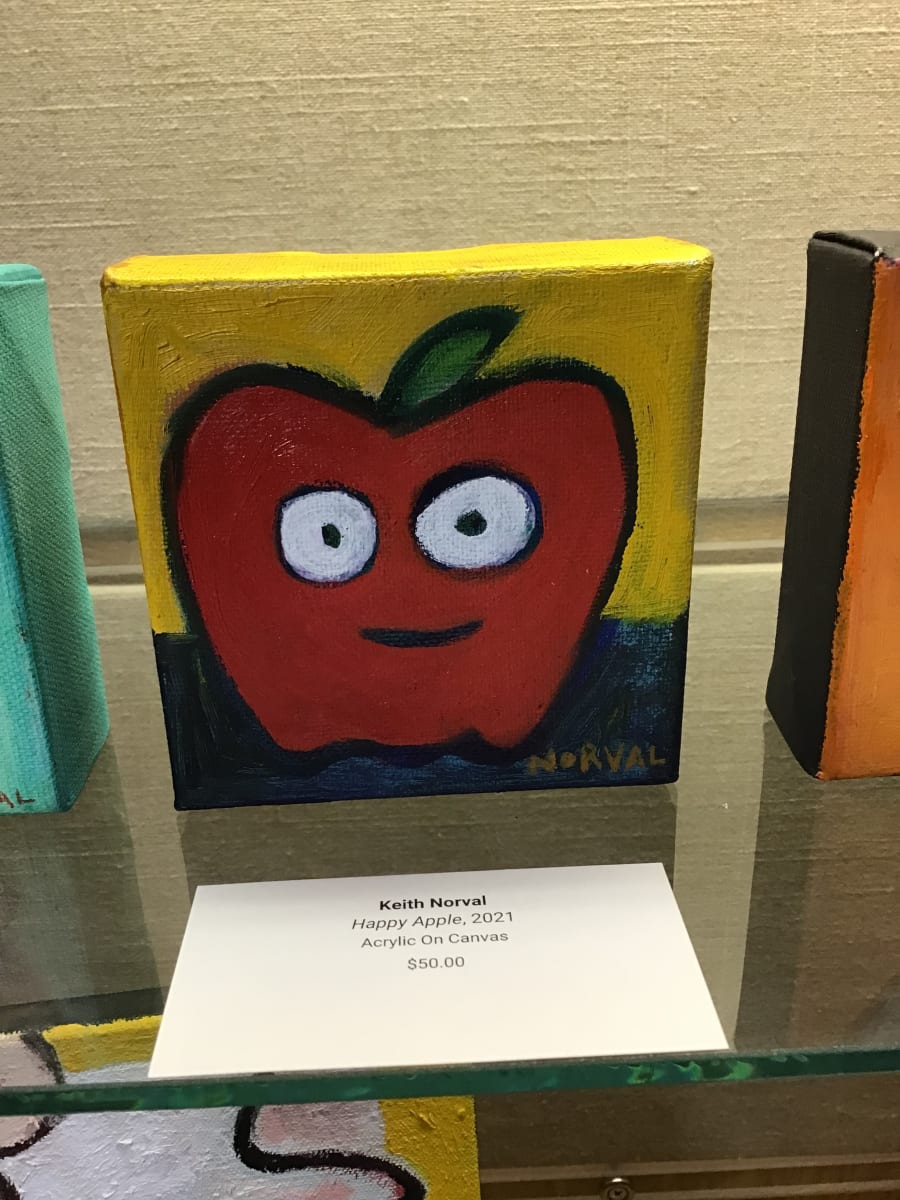 Happy Apple by Keith Norval 