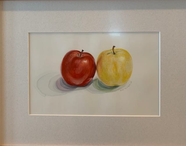 TWO APPLES by Rick Tupper 