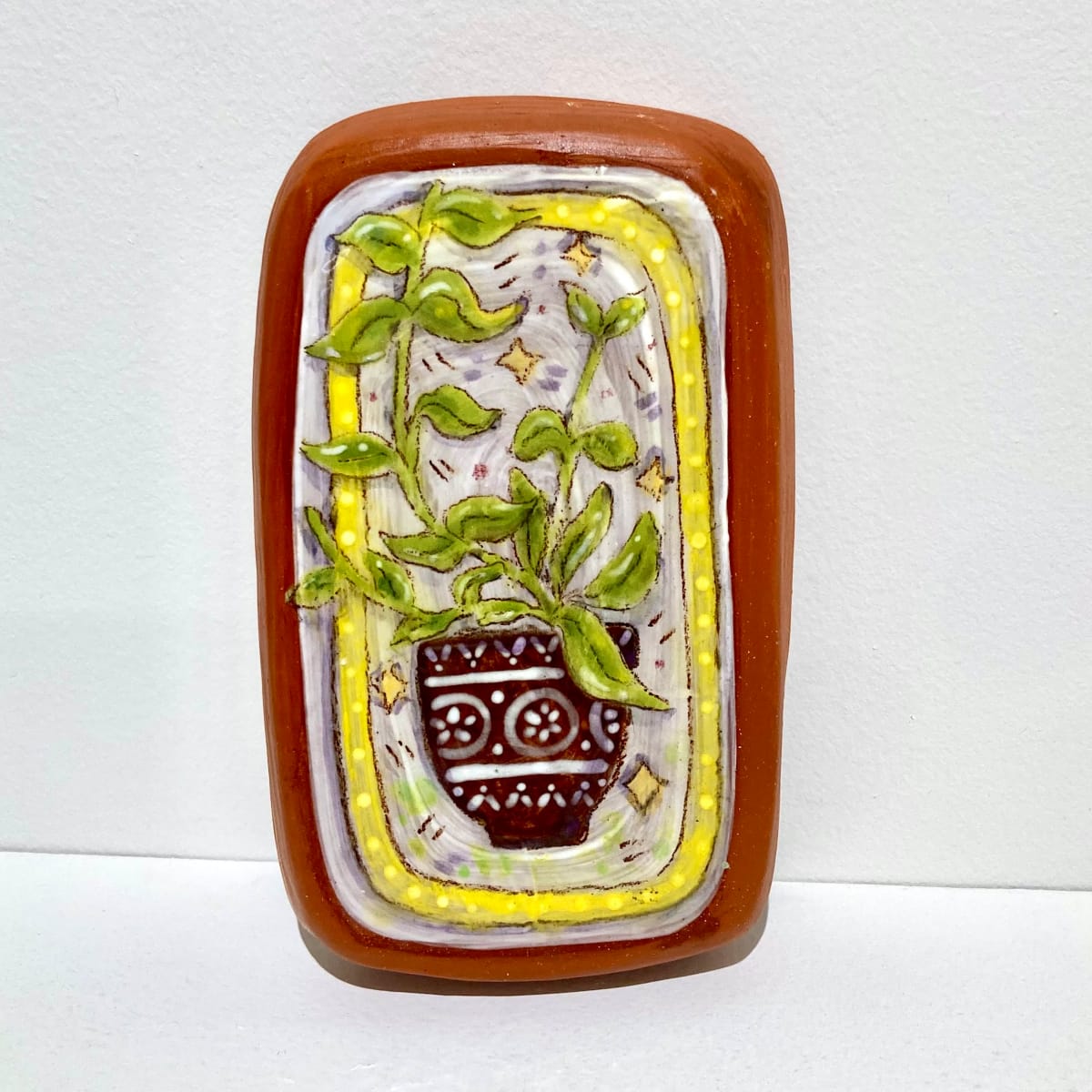 Potted Plaque by Laura Casas 