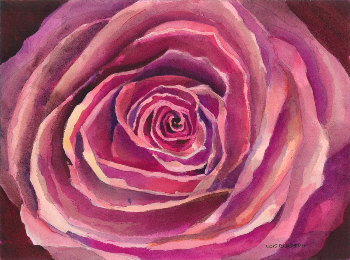 Antique Rose by Lois Blasberg 