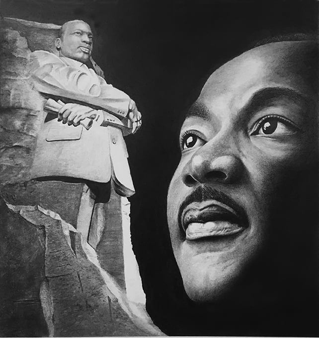 Martin Luther King by Rayanthony Taylor 