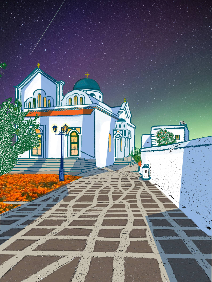 Naxos Under the Stars by Cat de Montjoye 