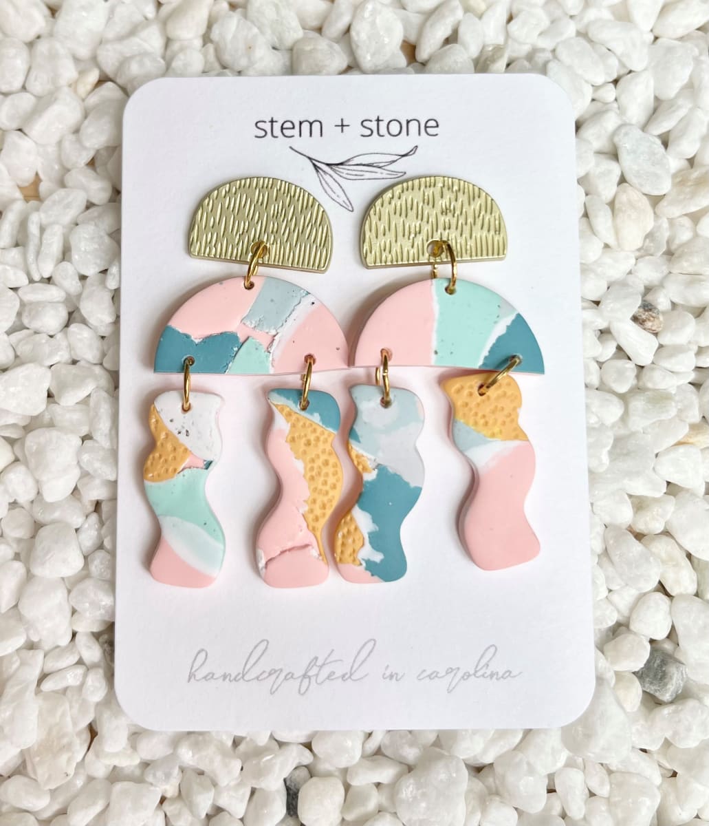 Earrings by Maggie Harding 