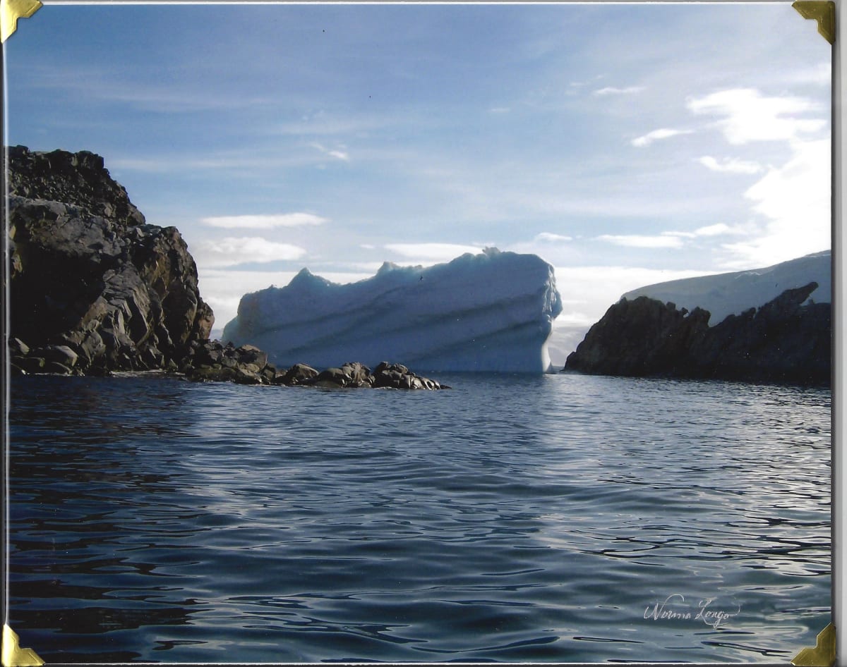 "Ship-berg" 8 x 10 by Norma Longo 