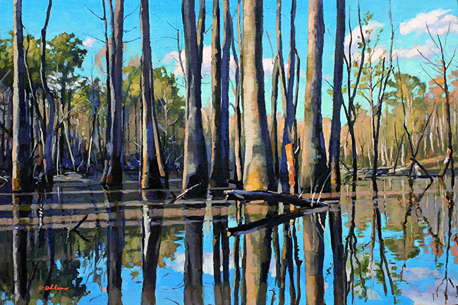 Flooded Timber by Gordon Allen 
