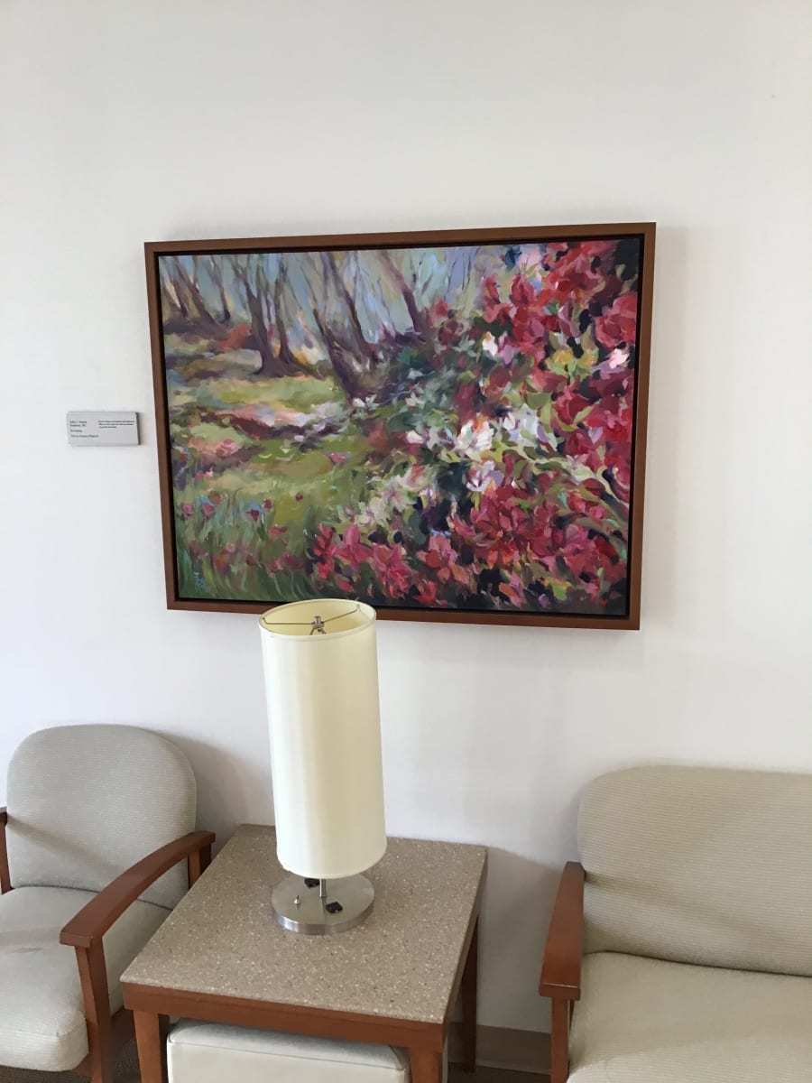 Revisiting Diptych: Spring Azaleas by Sally Sutton 