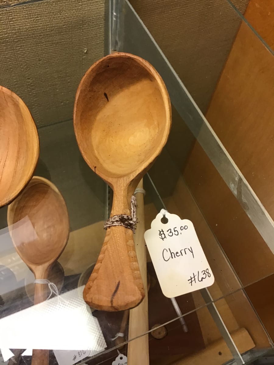 Cherry Wood Scoop #638 - SOLD by Tad Kepley 