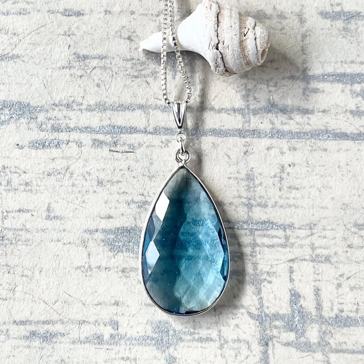 Blue Topaz Like Water by Kayte Price 