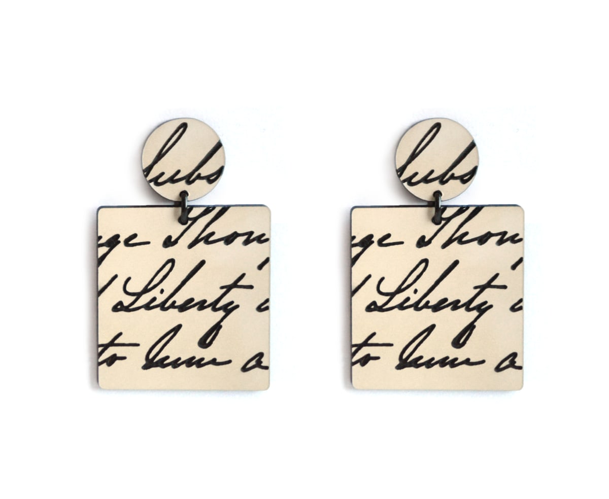 Sojourner Truth Earrings by Kathleen Grebe 