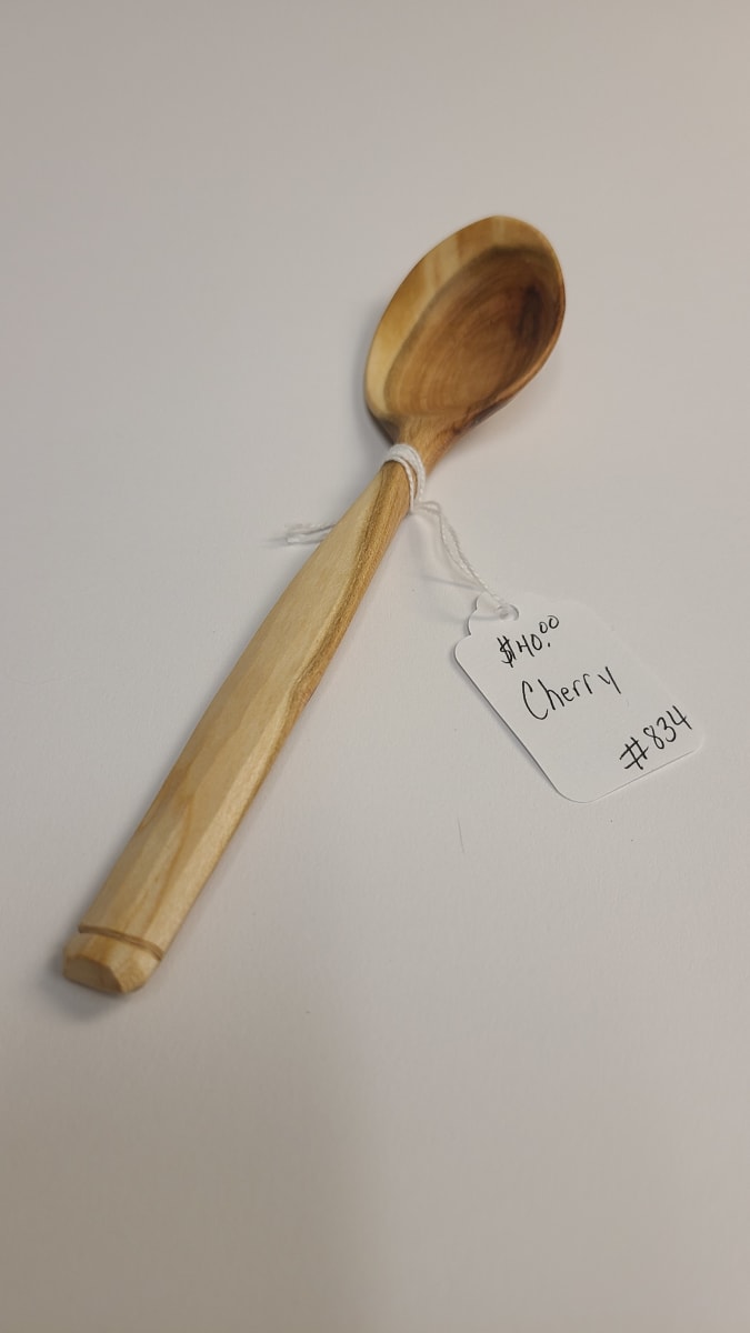 Cherry Wood Spoon #834 - SOLD by Tad Kepley 