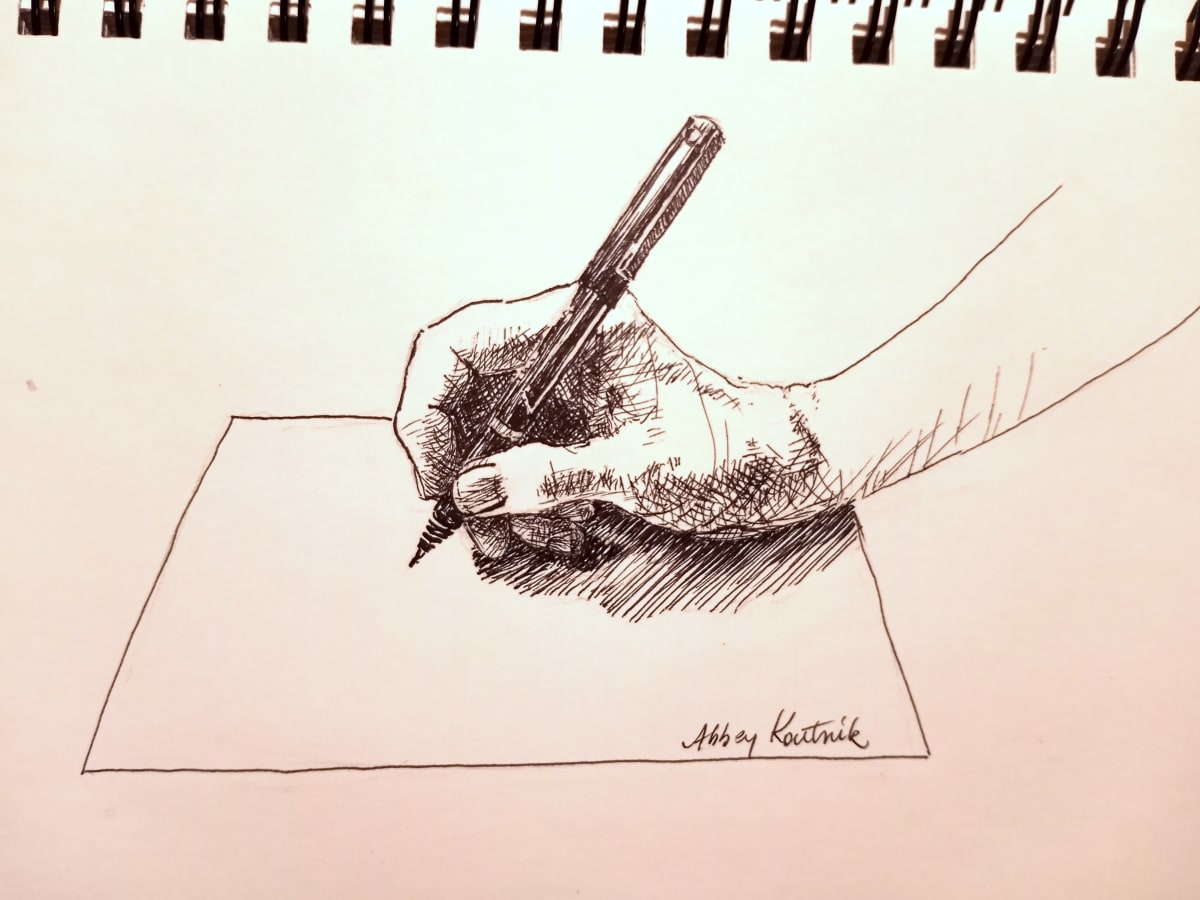 CAA Drawing-a-Day Challenge - Favorite Drawing Utensil 