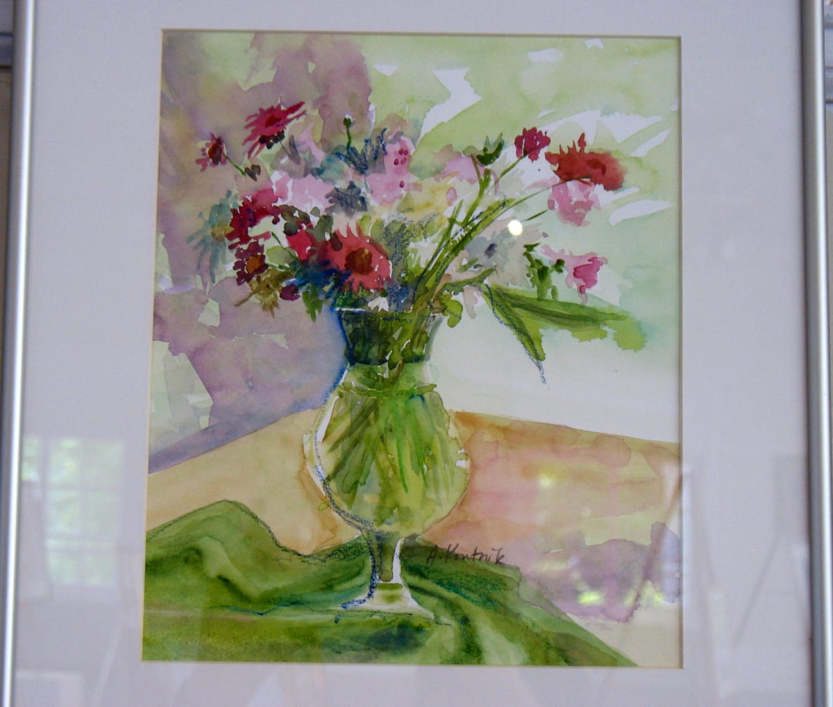 Red and Pink Flowers, Image 1.