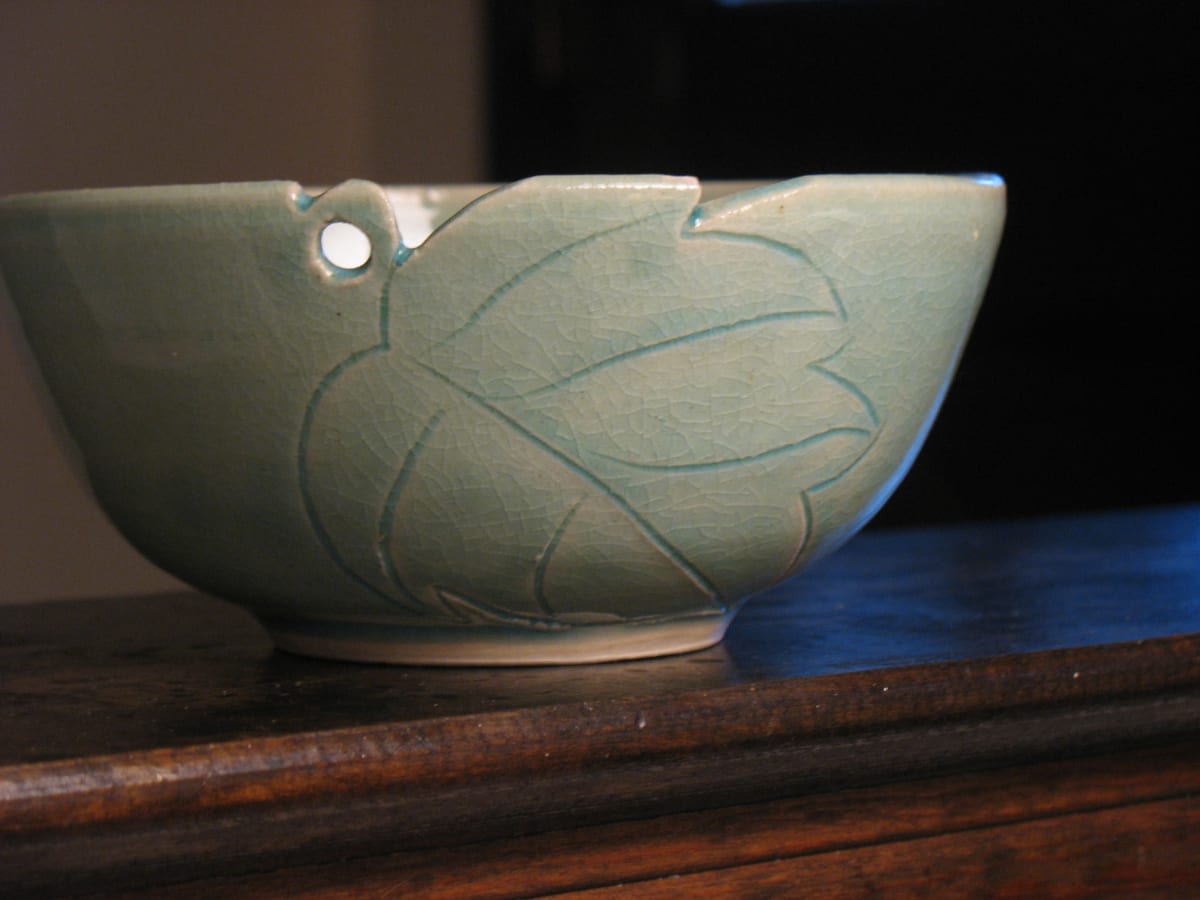 Leaf Bowl by inHIShandsart, Image 3.
