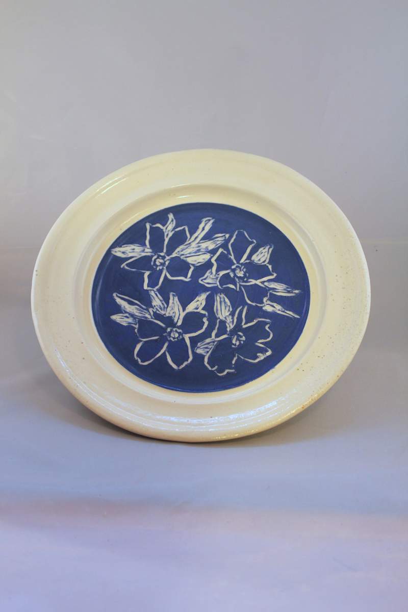 Flower Plate, Image 1.
