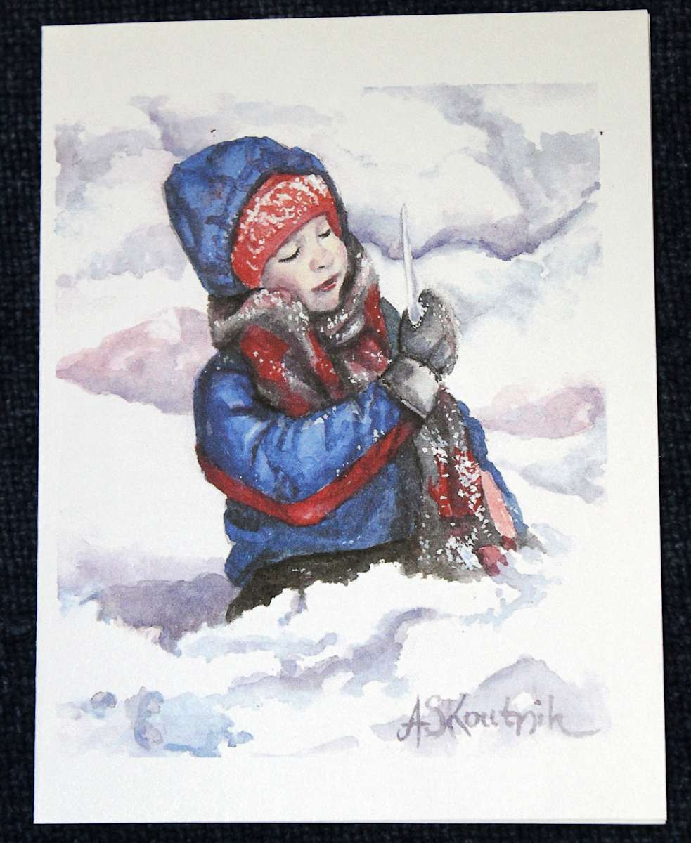 Notecard Series - Icicle, Image 2.