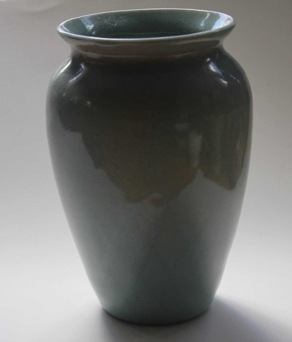 Blue and Green Vase by inHIShandsart, Image 1.