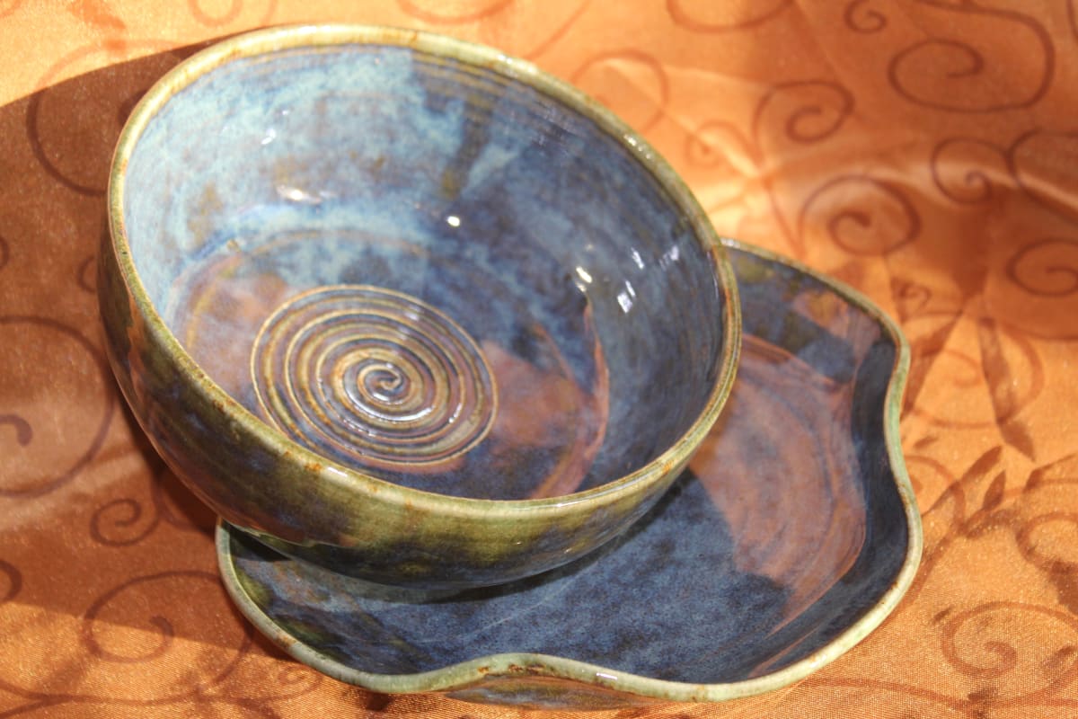 Nebula Bowl with Base 2 