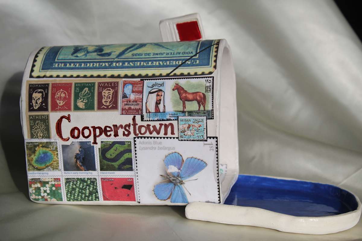 Cooperstown Mailbox and Postcards, Image 4.