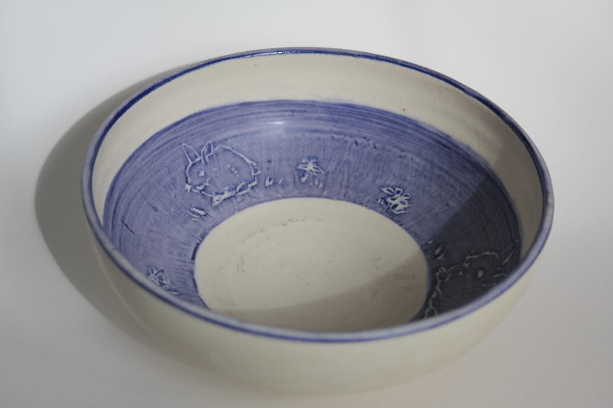 Blue Bunny Bowl, Image 3.