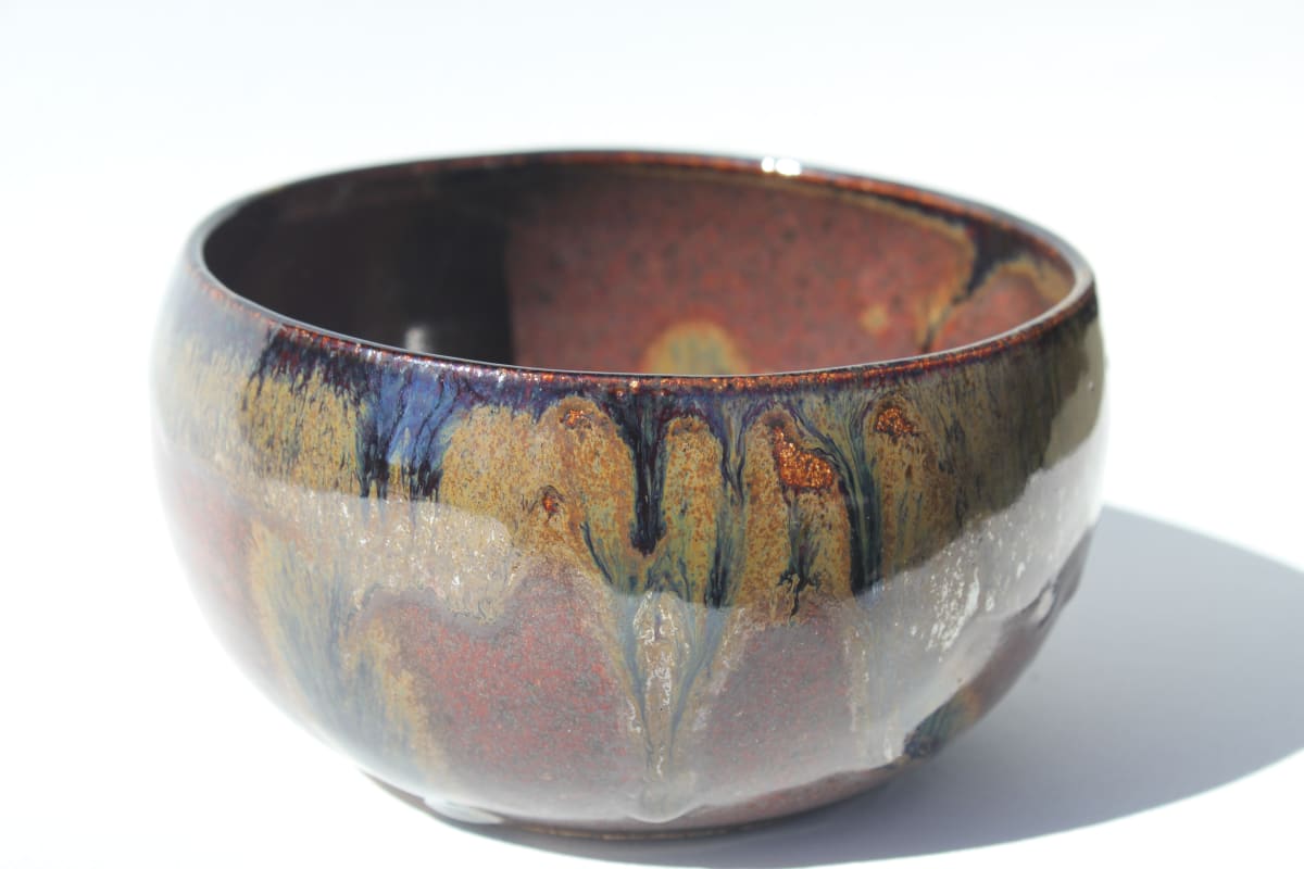 Bowl - Notched - Multicolor Metallic, Image 2.