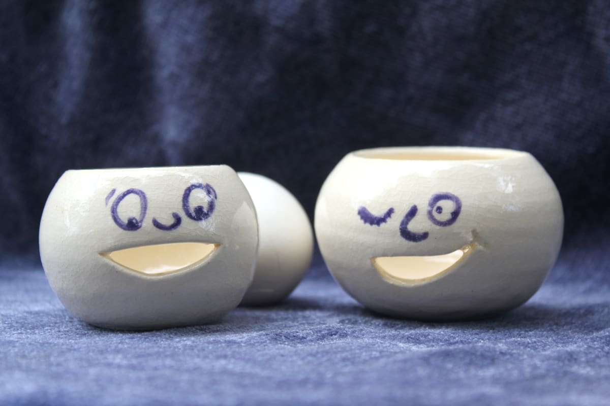 Egg Separators - White - Set of Two, Image 2.