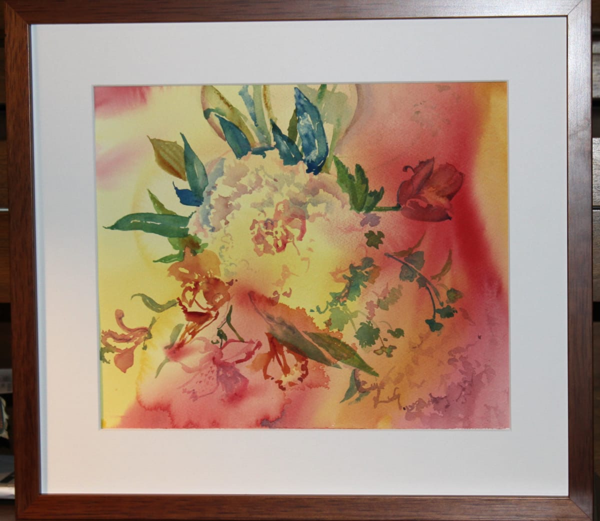 Flower with Red and Yellow, Image 1.