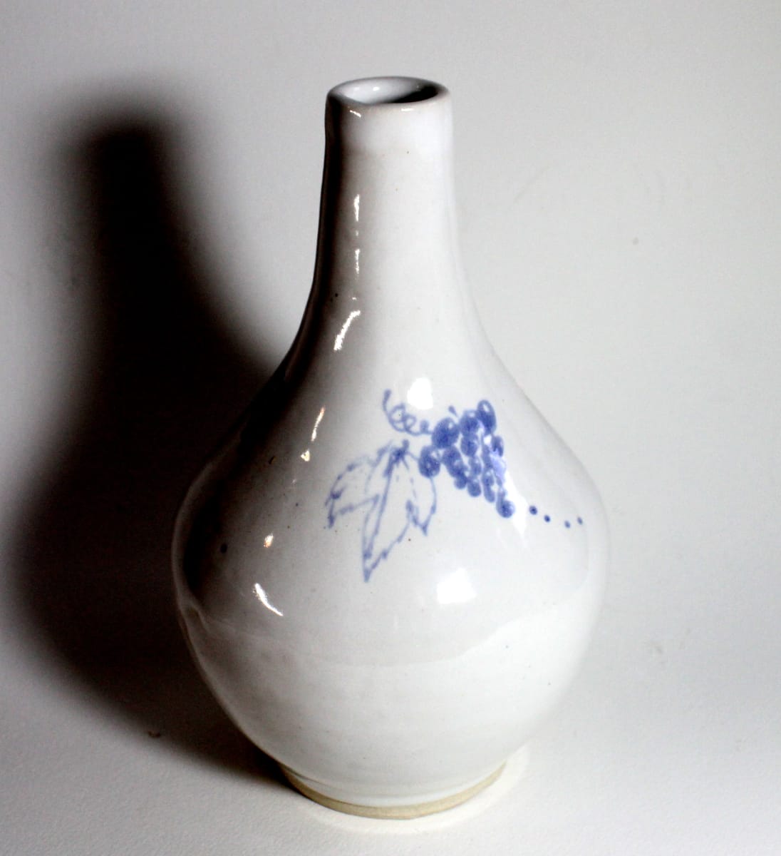 White Vase with Grapes, Image 3.