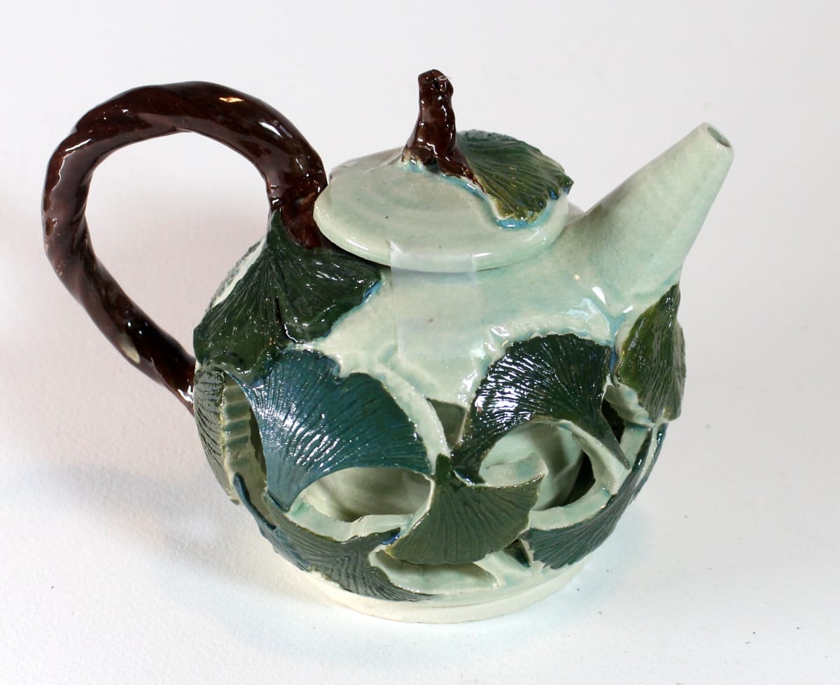 Gingko Teapot by inHIShandsart, Image 4.