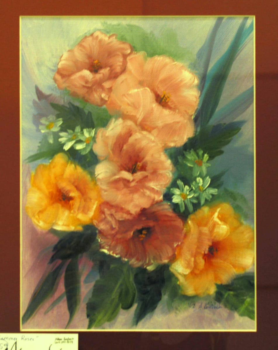 Orange Flowers, Image 1.