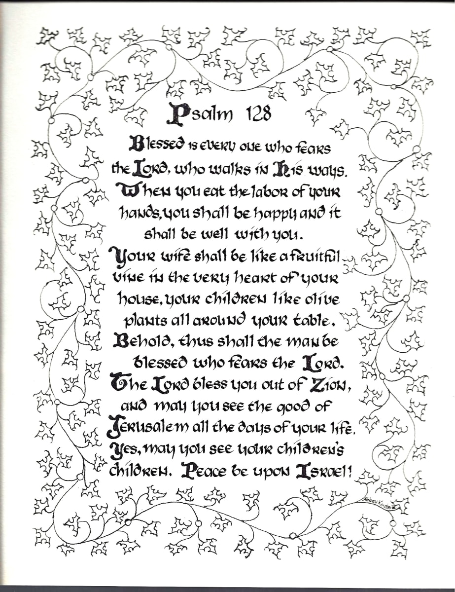 Psalm 128, Image 1.