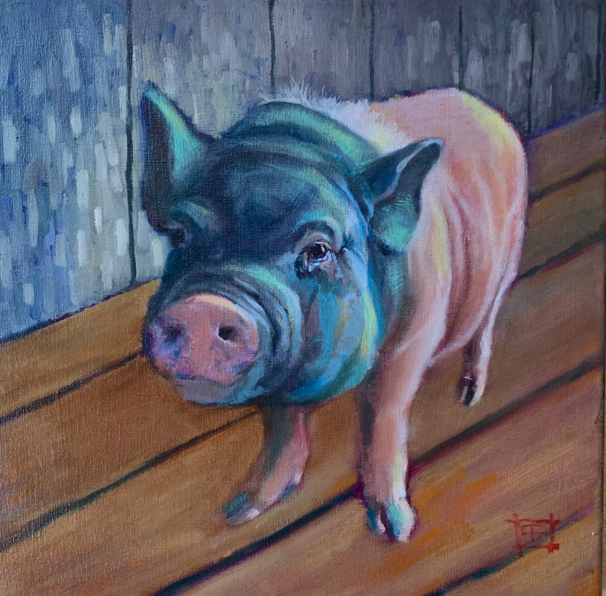 Baby Pig by Cheryl Feng  Image: Baby Pig by Cheryl Feng