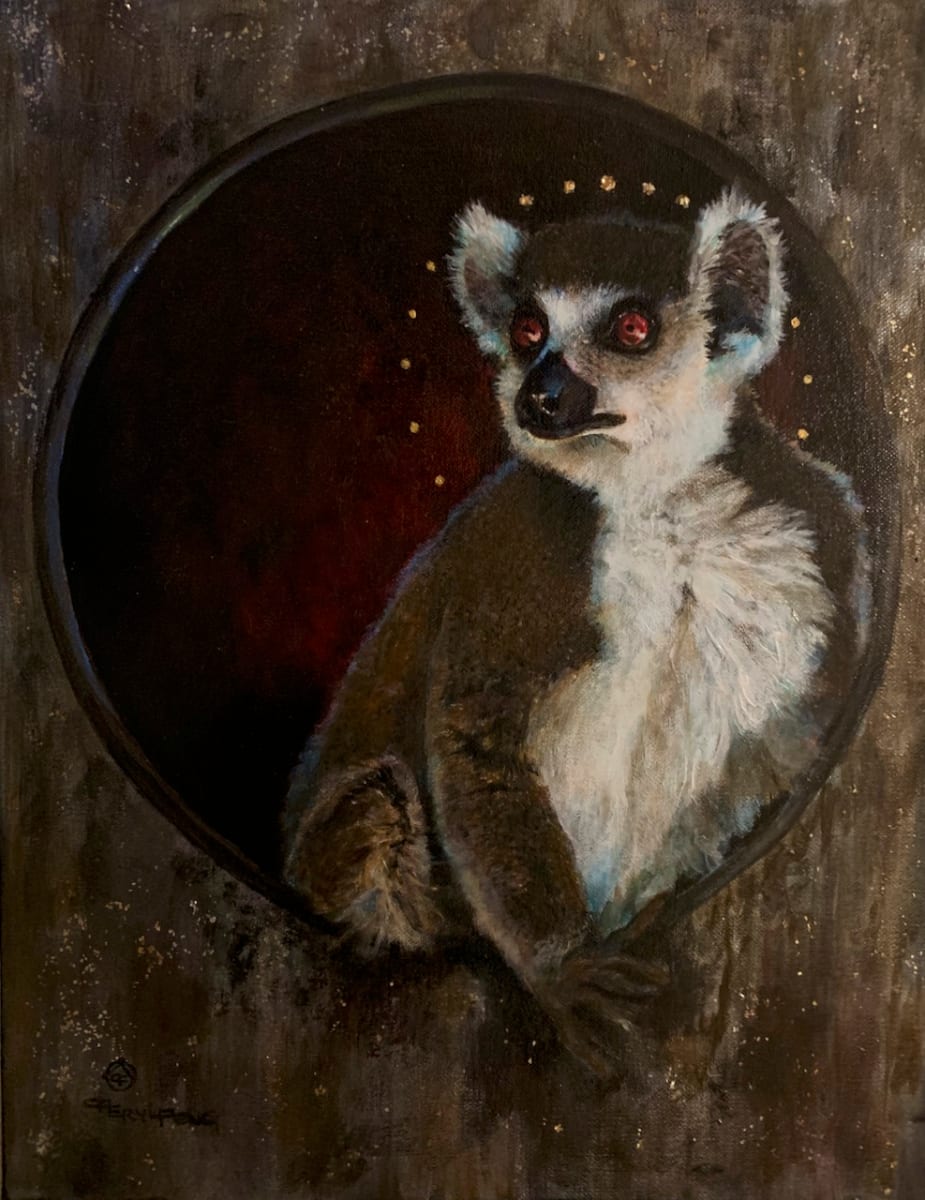 Ring-Tailed Lemur Saint by Cheryl Feng  Image: Ring-Tailed Lemur Saint