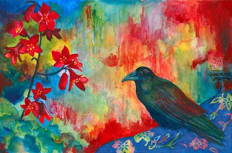 The Crow and the Bells by Cheryl Feng  Image: The Crow and the Bells by Cheryl Feng
