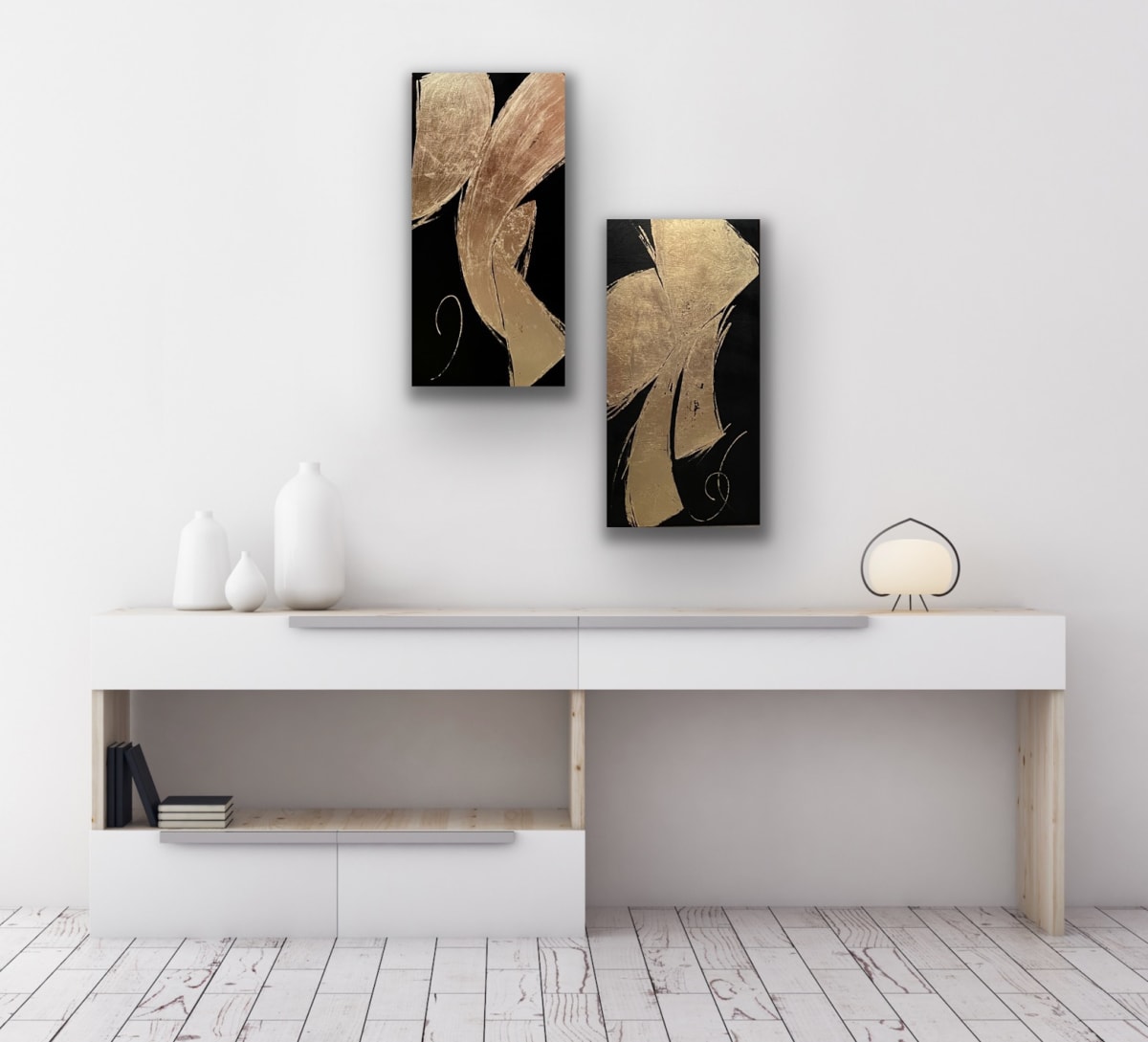 Showgirls diptych 