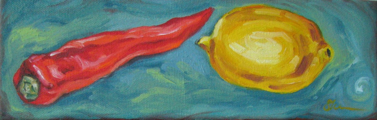 Pepper and Lemon by Sonya Kleshik 