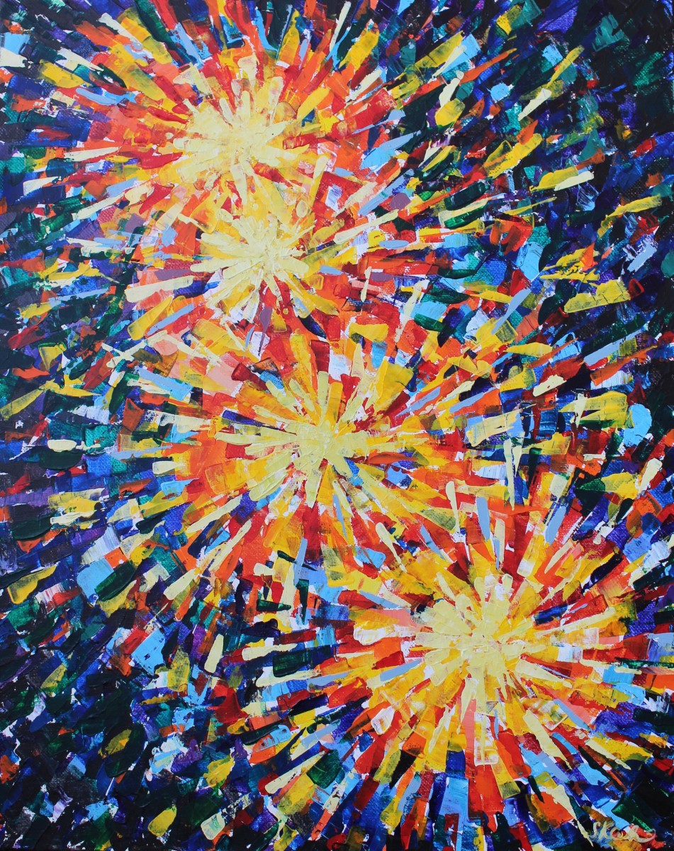 Fireworks by Sonya Kleshik 