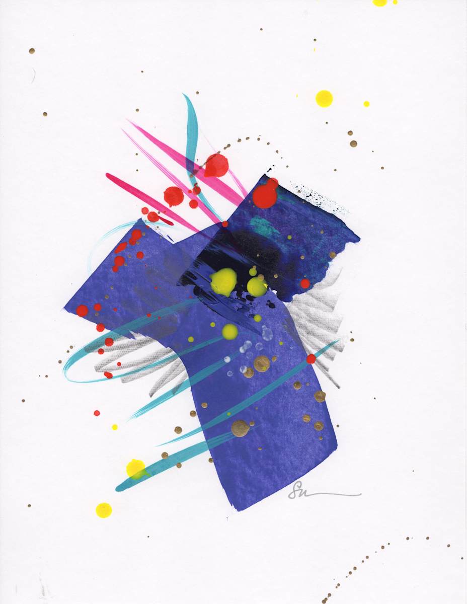 Indigo Apparition 6 by Sonya Kleshik, Image 1.