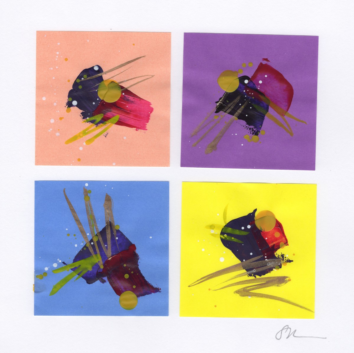 Origami Abstract 16 by Sonya Kleshik 