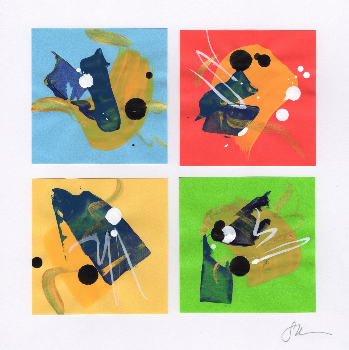 Origami Abstract 35 by Sonya Kleshik 