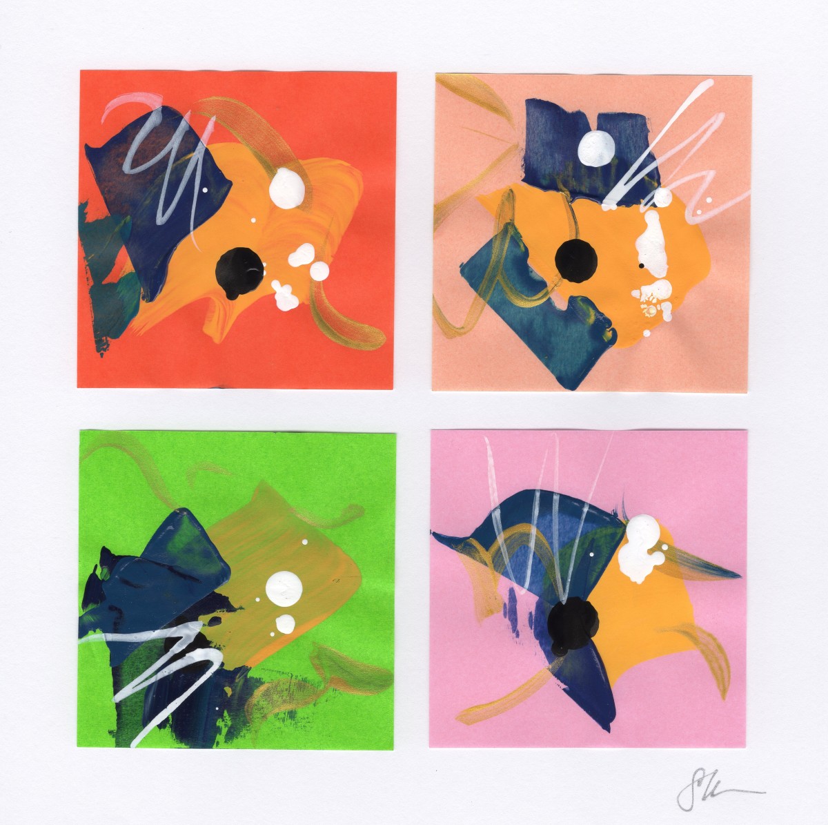 Origami Abstract 36 by Sonya Kleshik 