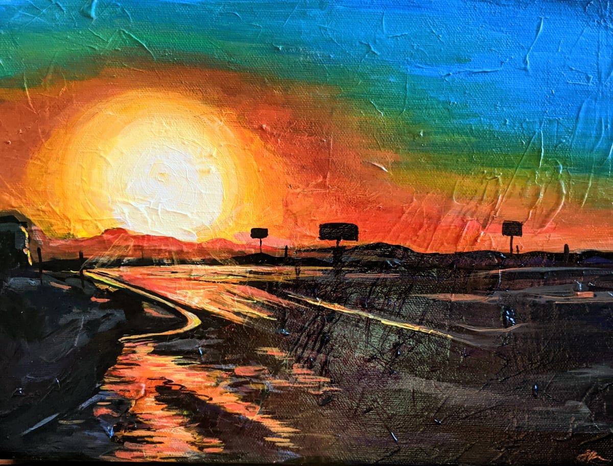 Desert Sunrise by Sonya Kleshik 