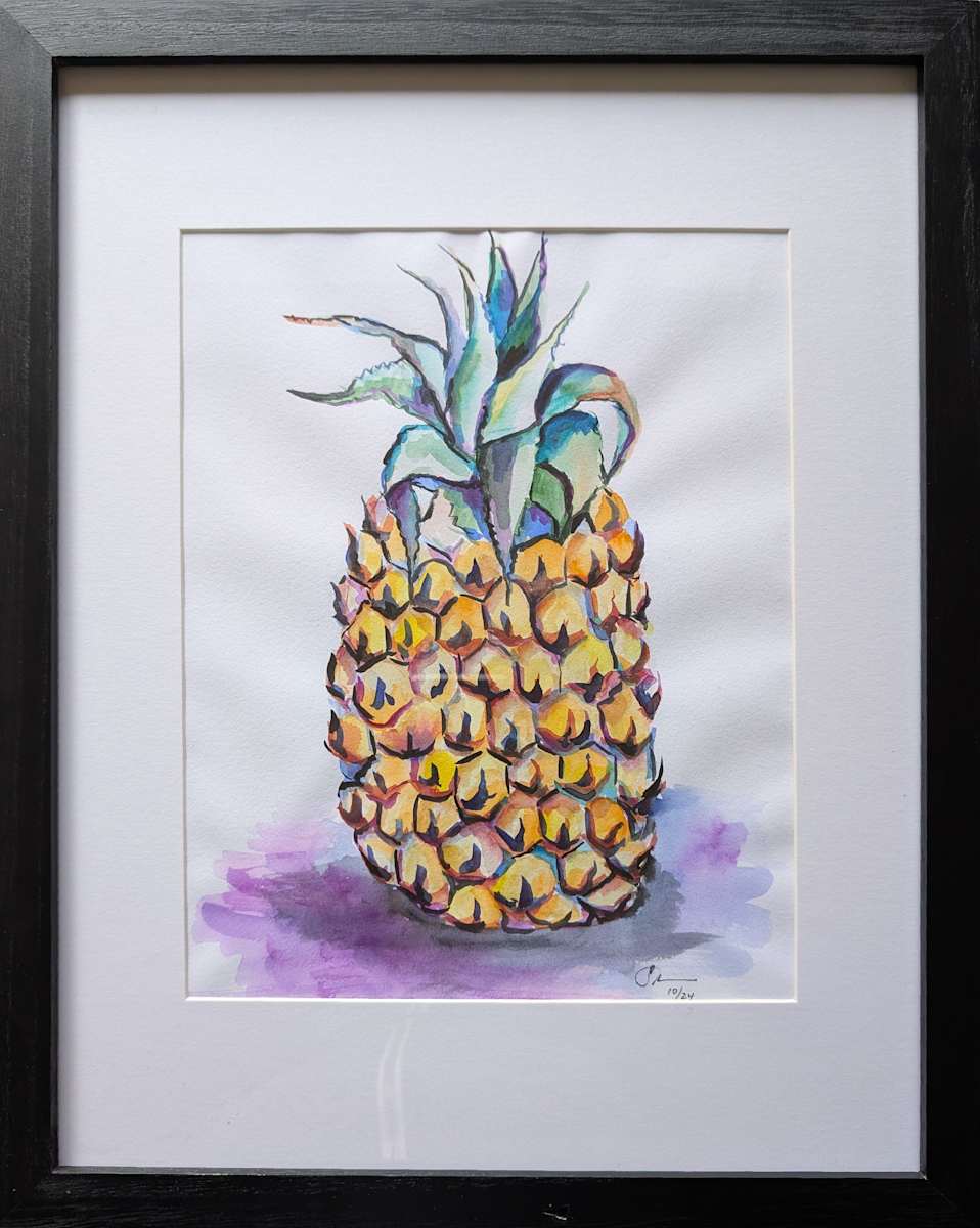 Balinese Pineapple by Sonya Kleshik 