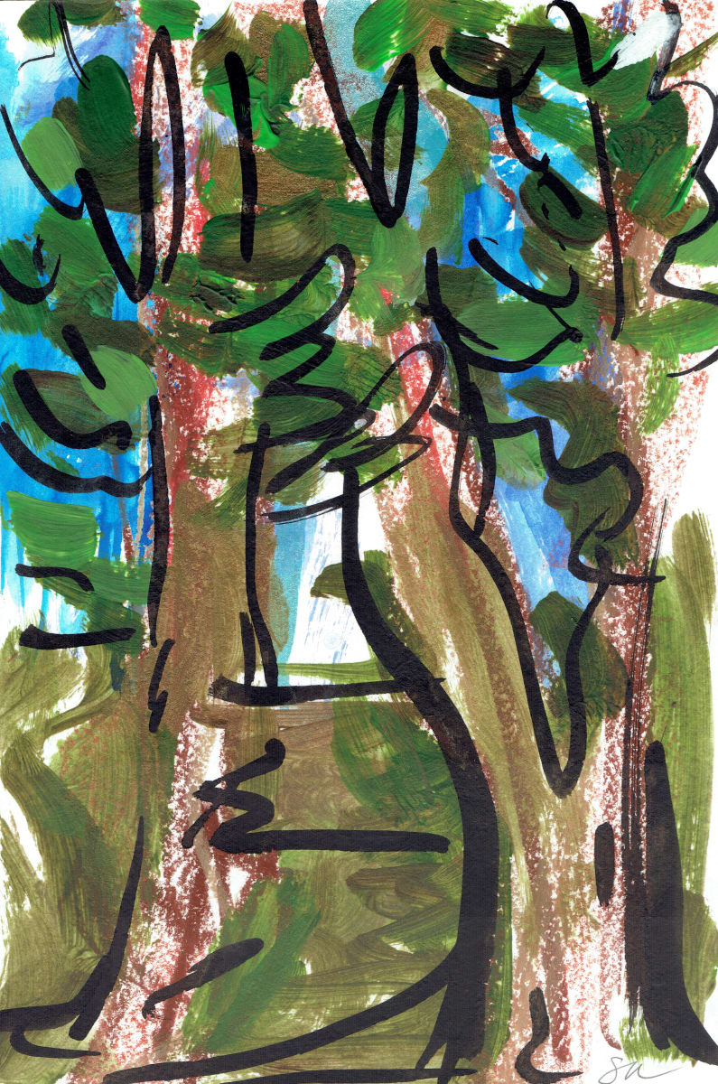 Redwoods II by Sonya Kleshik 