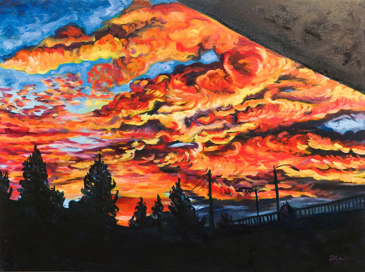 On the Train Platform by Sonya Kleshik, Image 1.