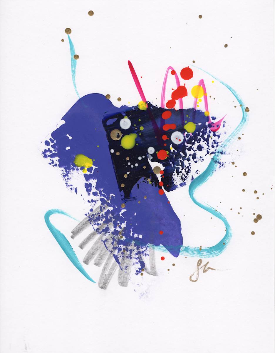 Indigo Apparition 2 by Sonya Kleshik, Image 1.
