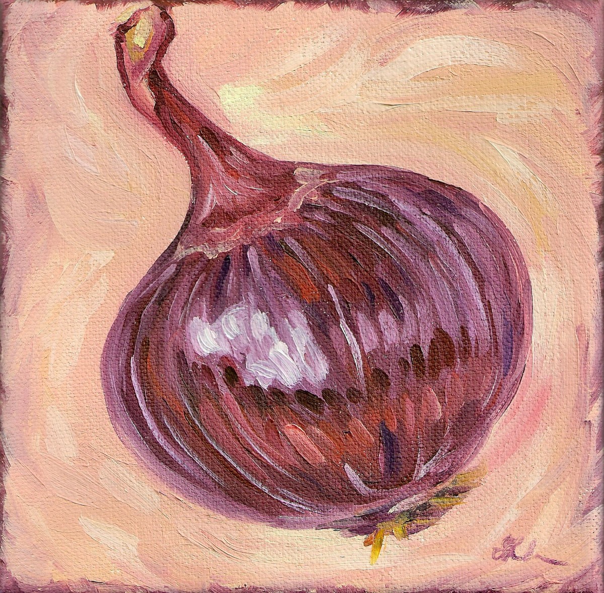 Red Onion by Sonya Kleshik 