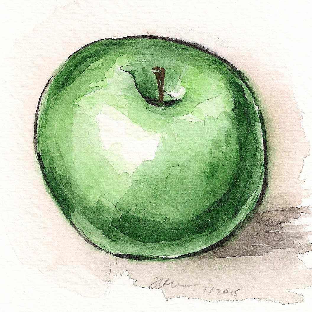 Green Apple by Sonya Kleshik, Image 1.