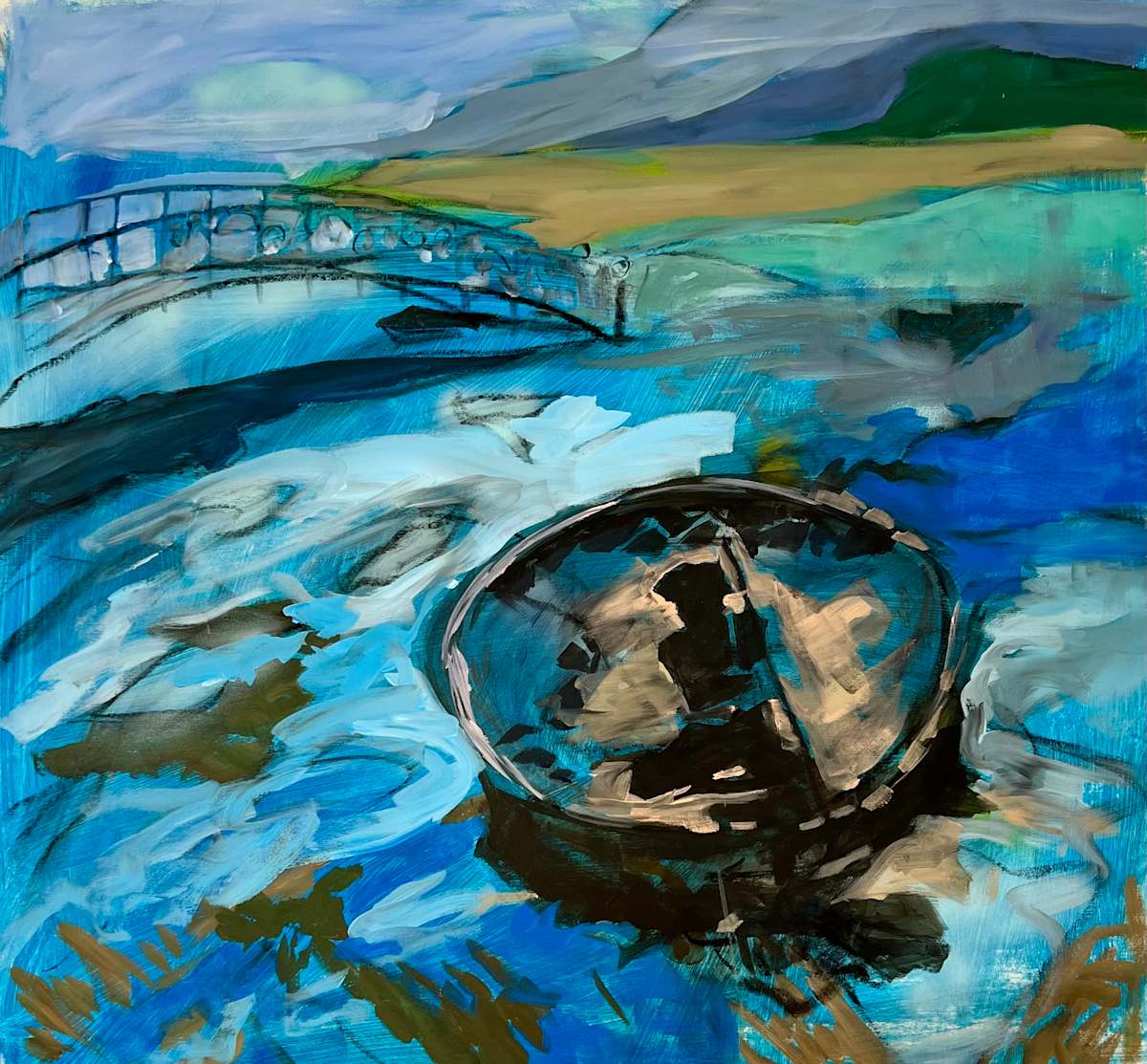 Rafting In Circles by Shobha Jetmalani, Image 1.